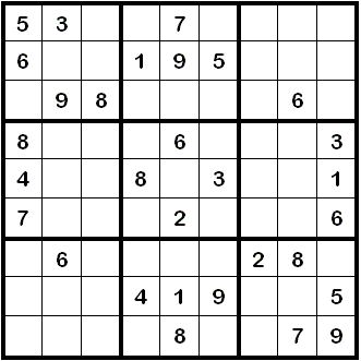 Wie man ein Sudoku leichter löst